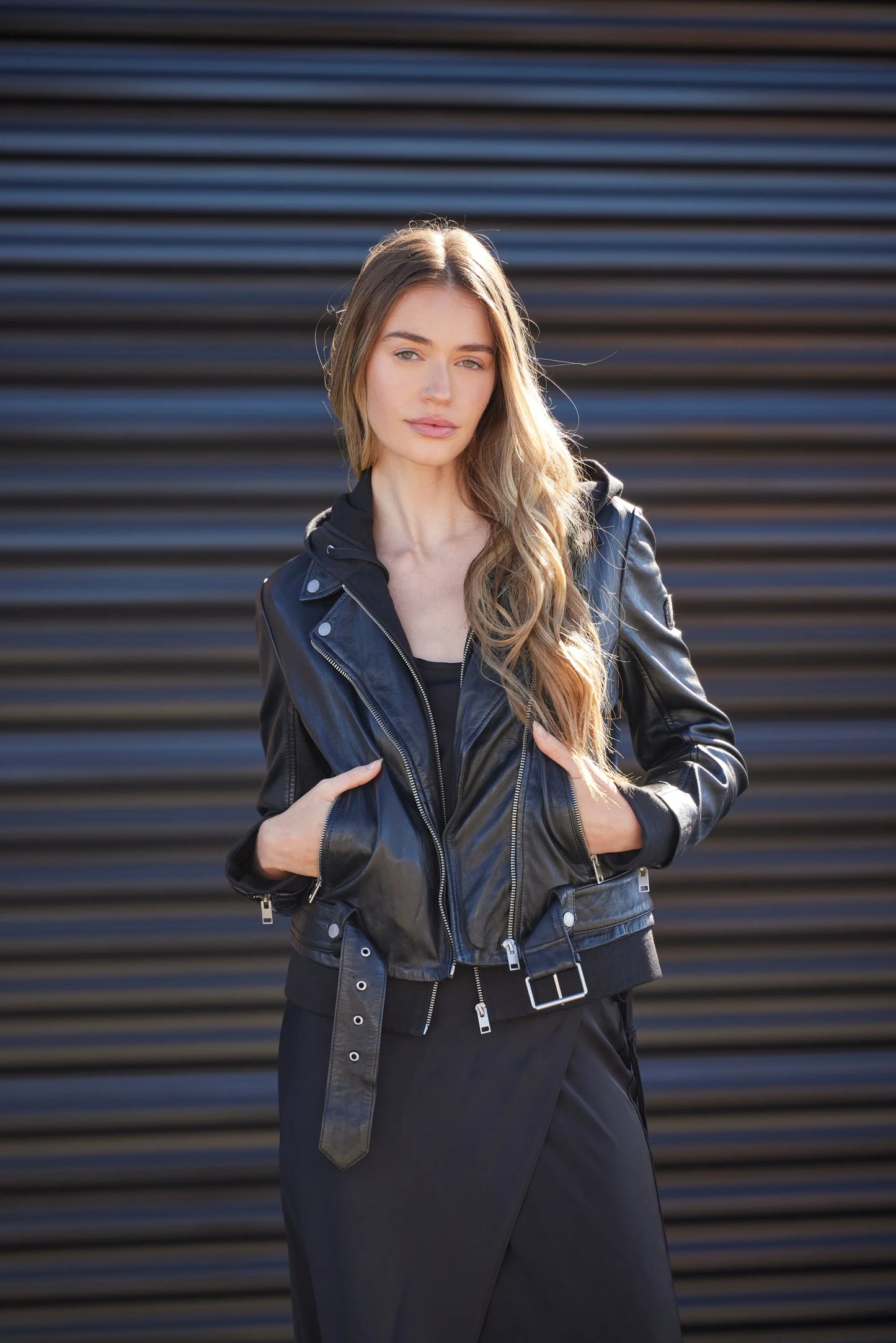 FREDA RF Leather Jacket