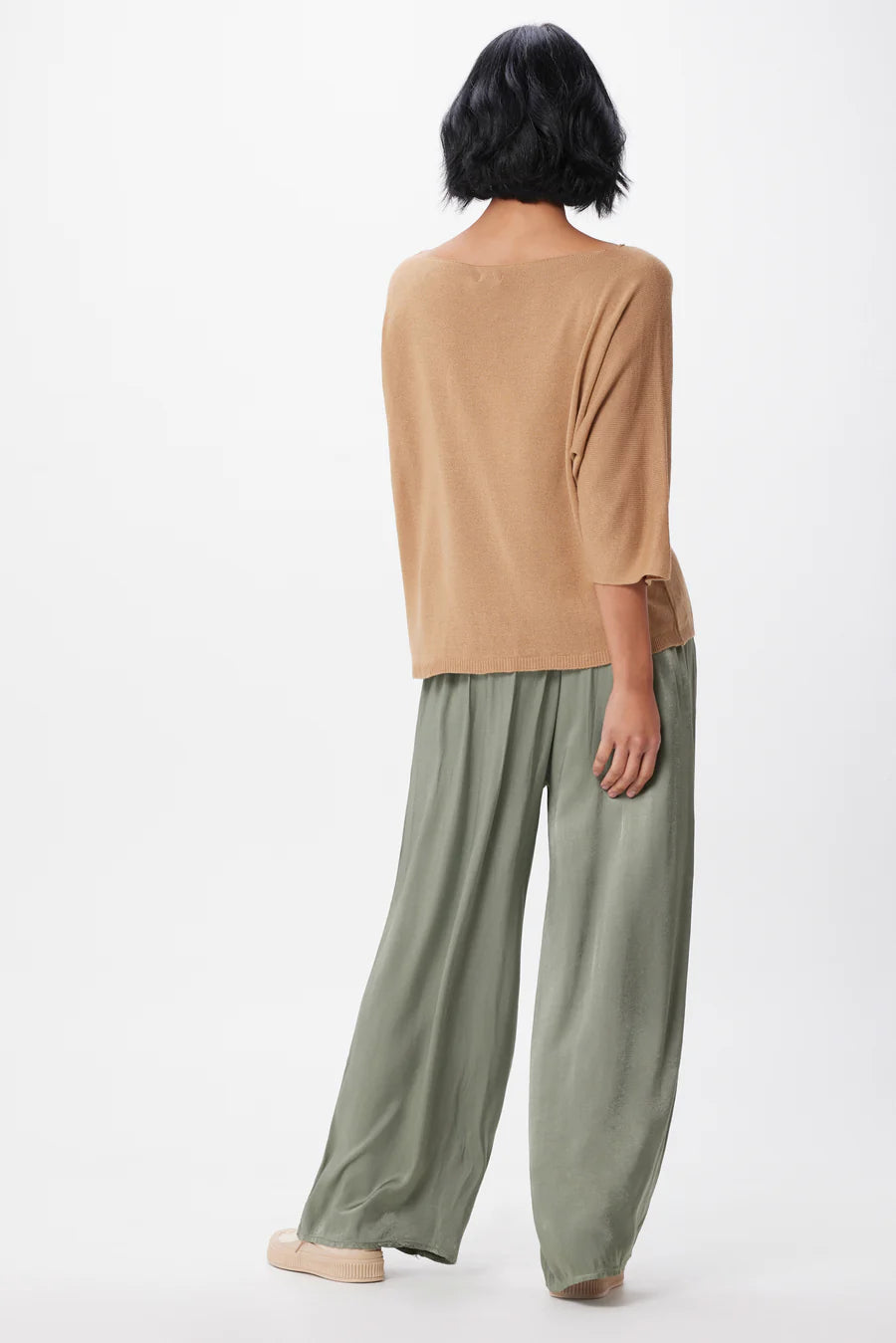 Halo Satin Palazzo Pants