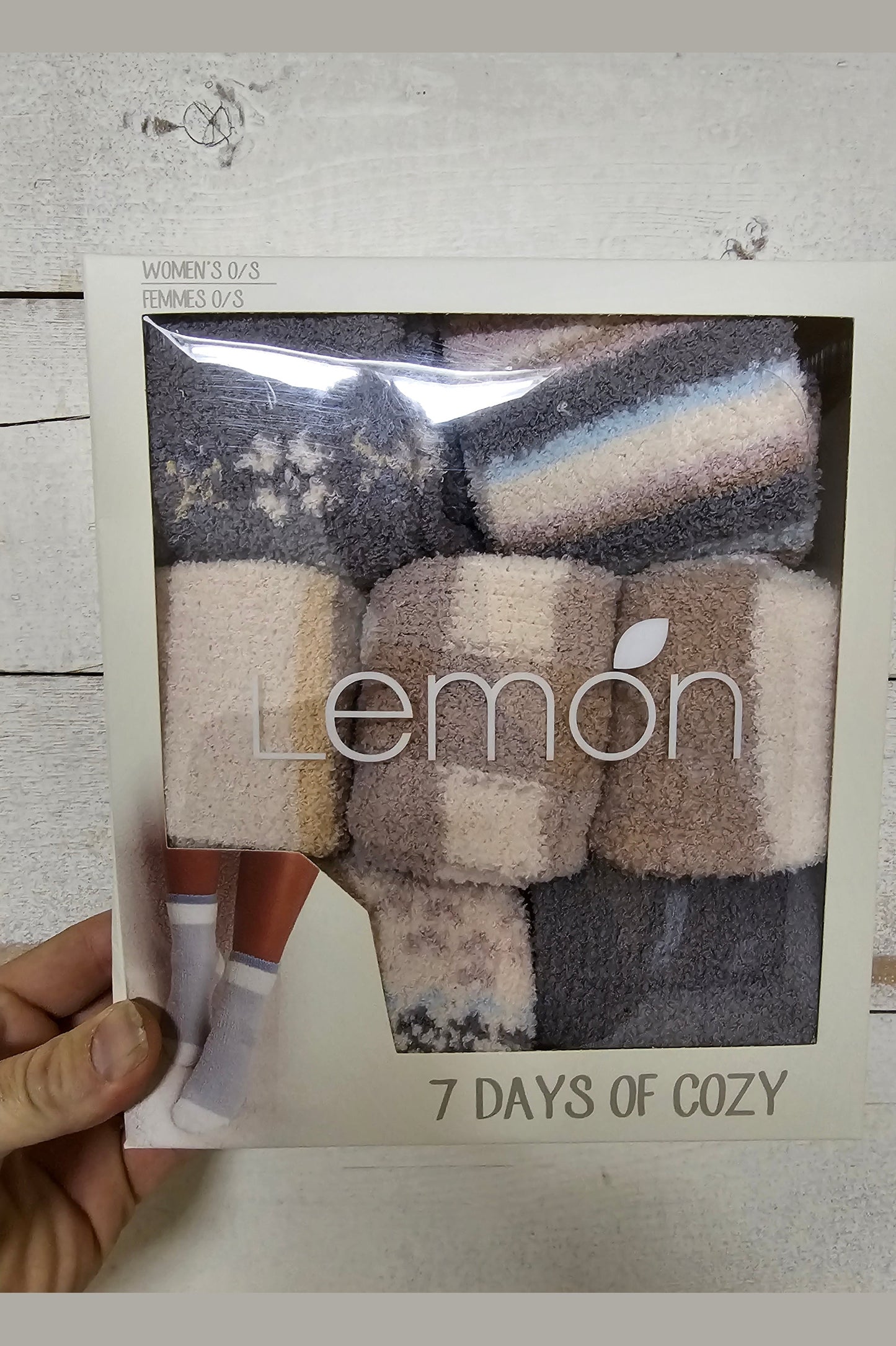 7 PK Womens Seven Days of Cozy Crew Gift Box