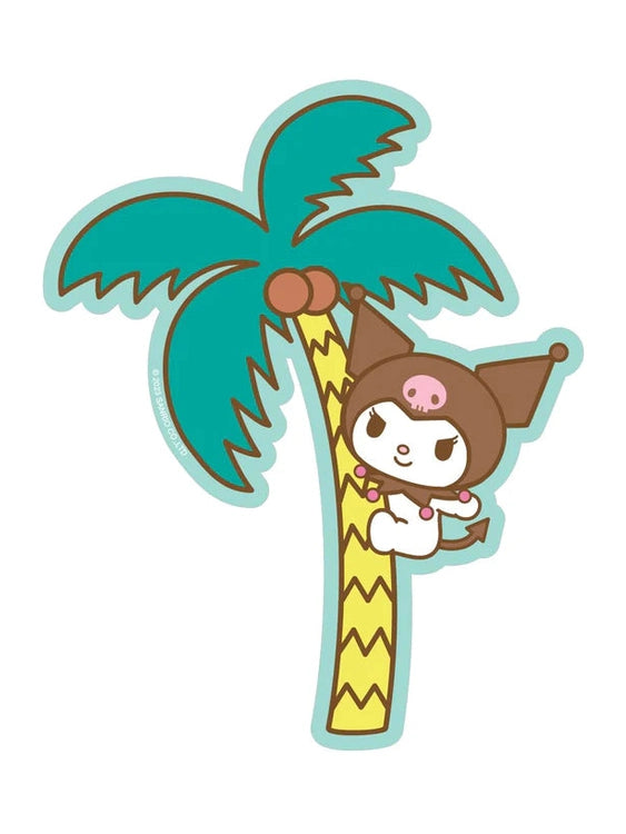Kuromi Palm Play Vinyl Sticker
