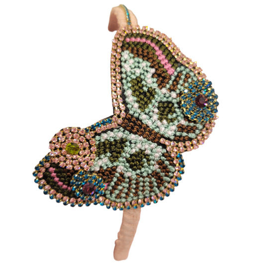Jeweled Butterfly Headband