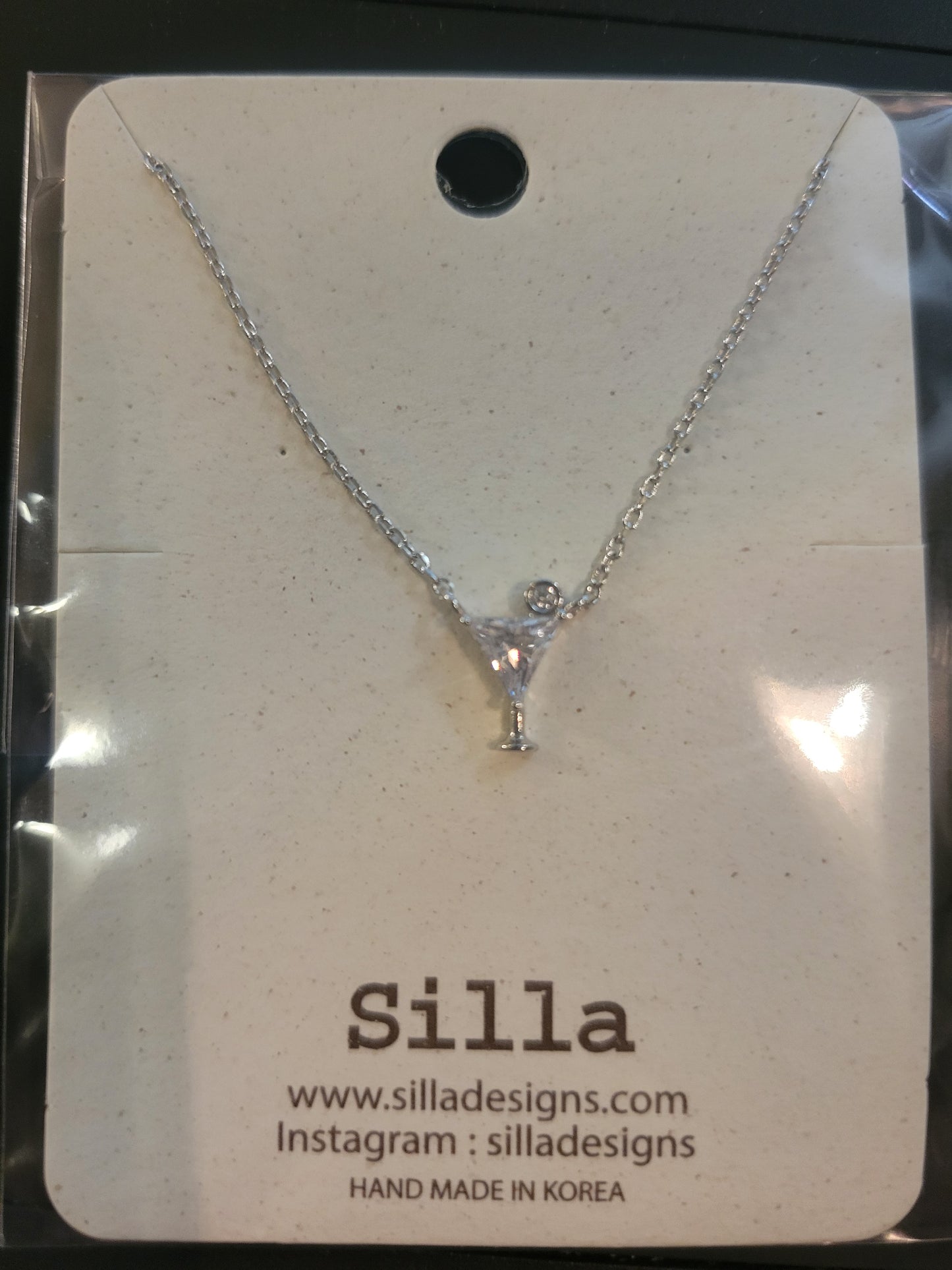 Shaken,Not Stirred Necklace