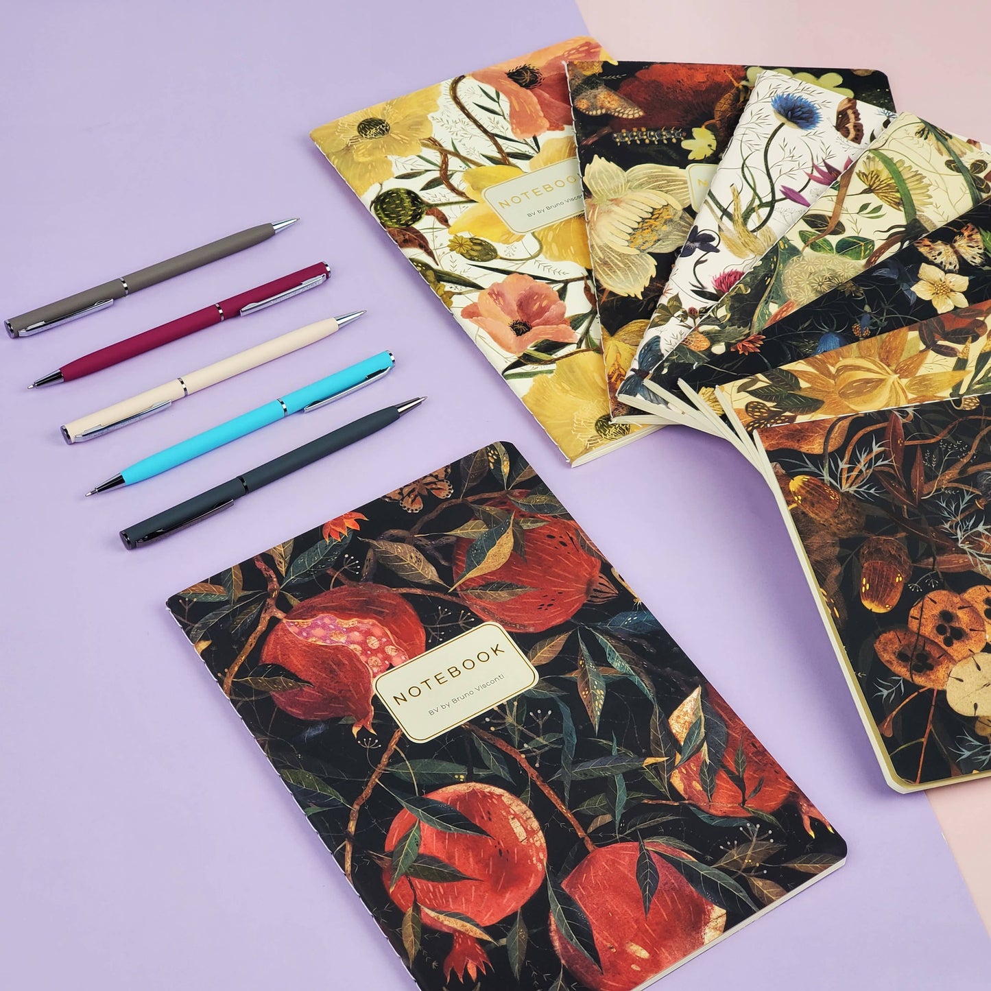 Softcover Notebook | Pom on the Vine