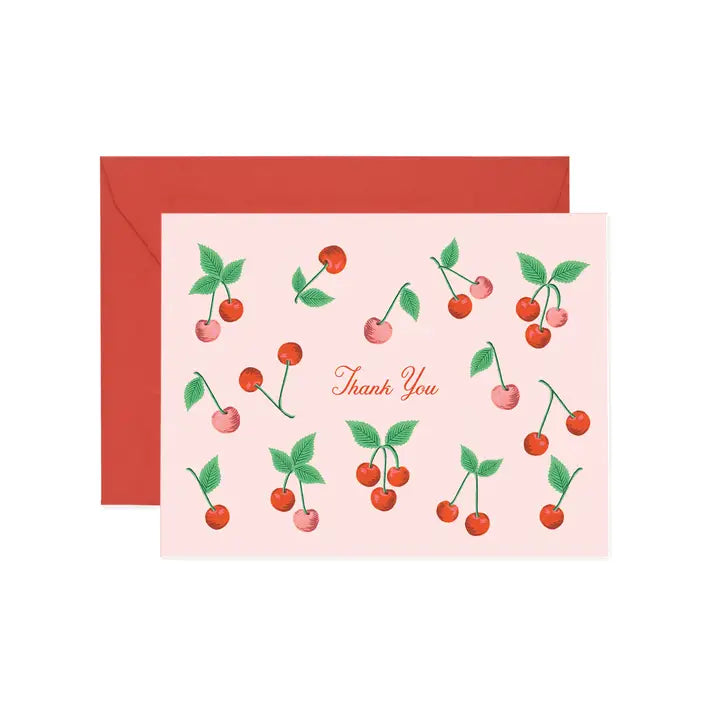 Cherries Thank You | Greeting Card