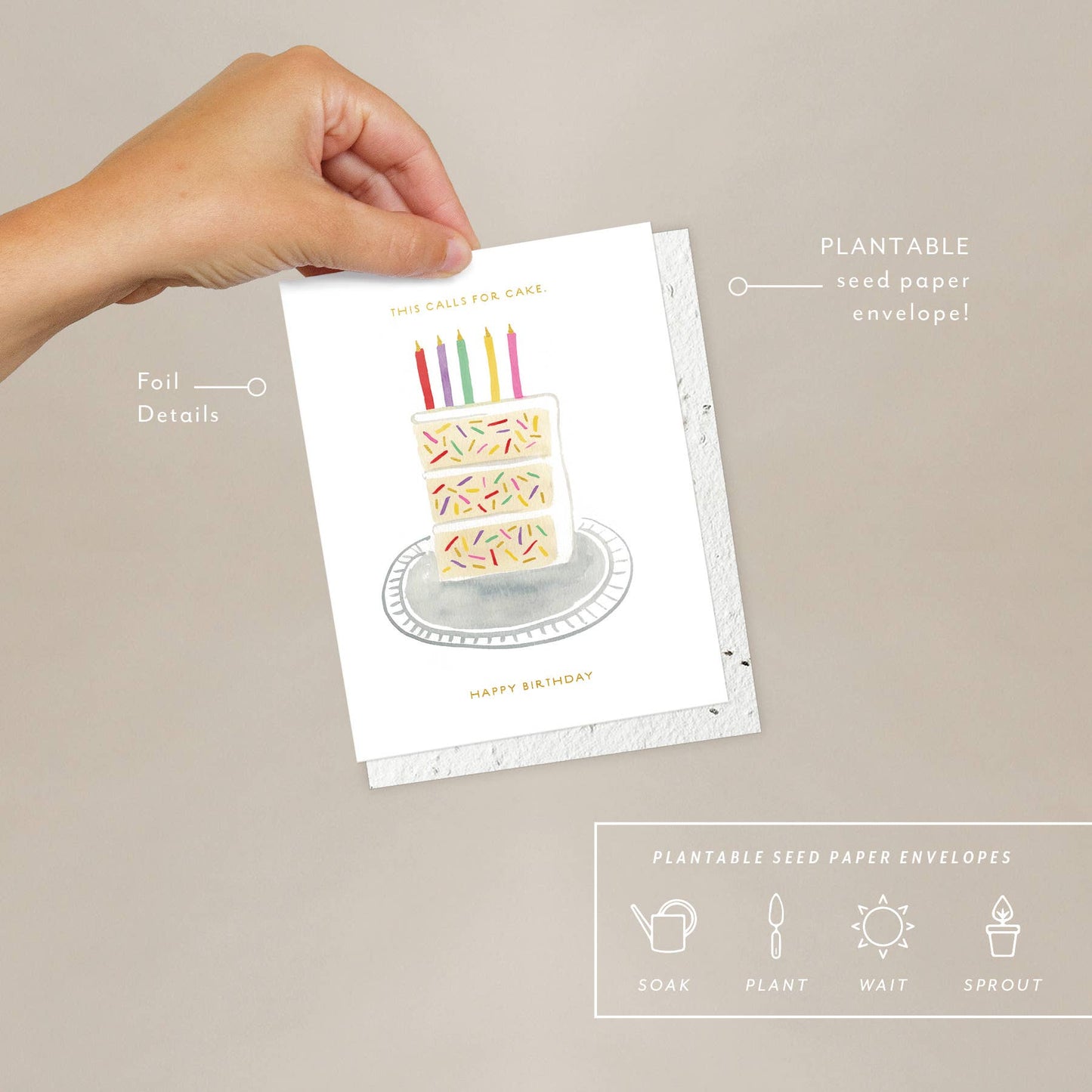 Birthday Slice - Birthday Card
