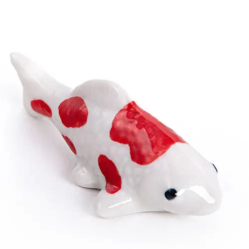 Japanese Koi Fish Porcelain Chopsticks Rest
