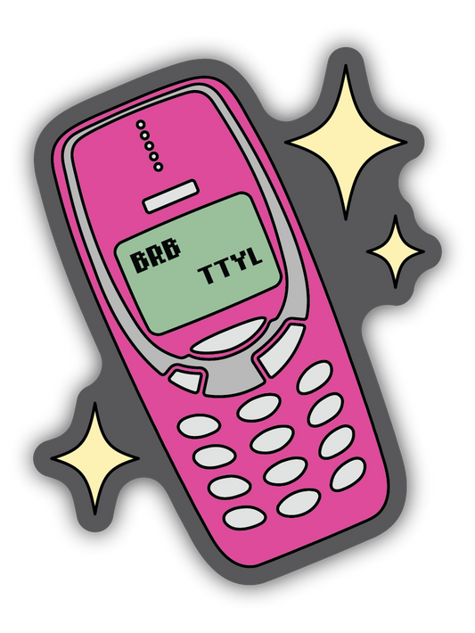 Retro Nokia Phone Sticker
