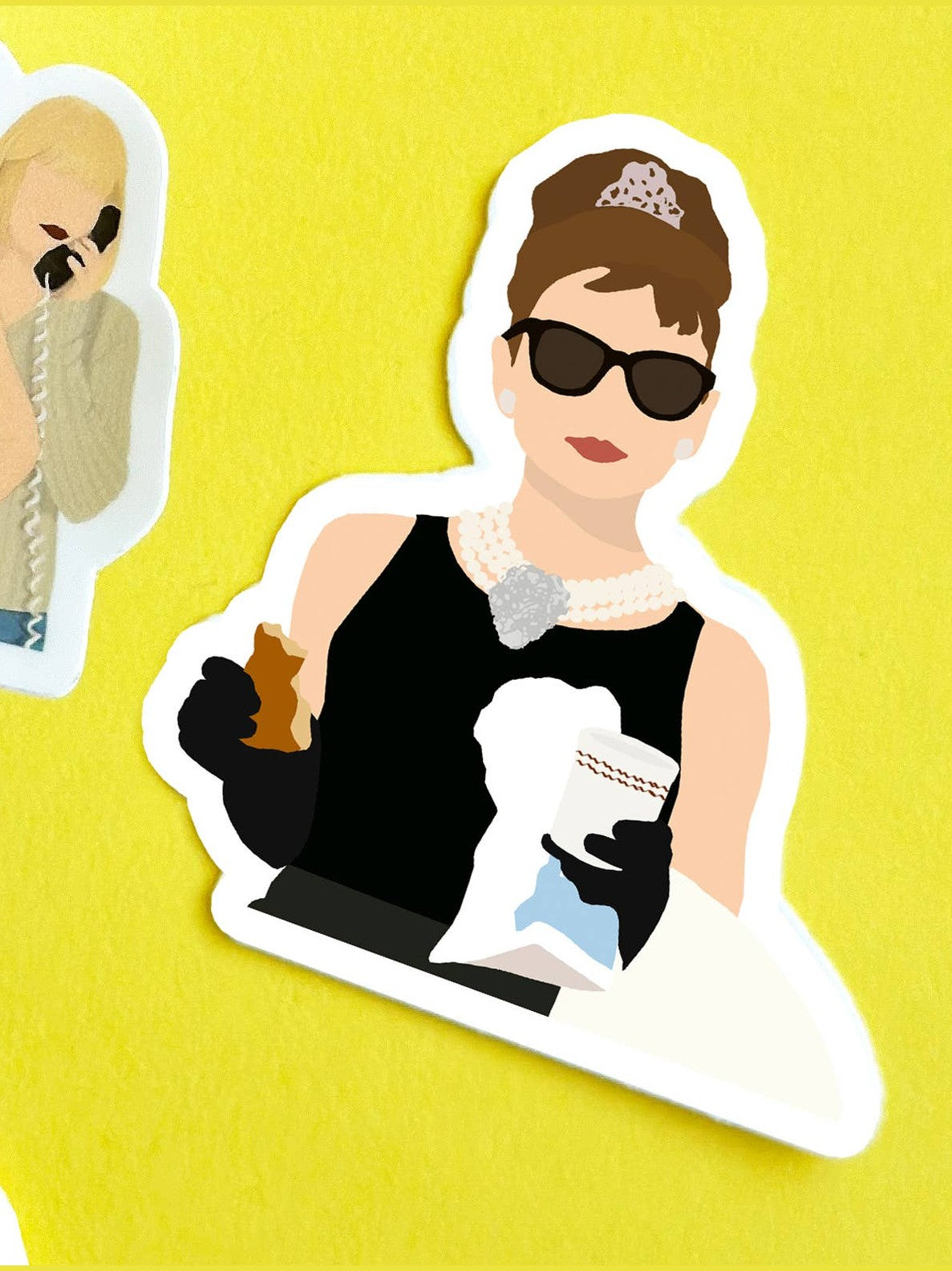 Breakfast at Tiffany's Holly Golightly Sticker