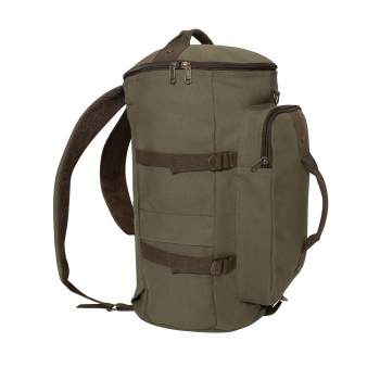 Rothco Convertible Canvas Duffle / Backpack - 19 Inches