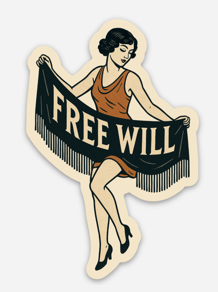 Free Will Sticker