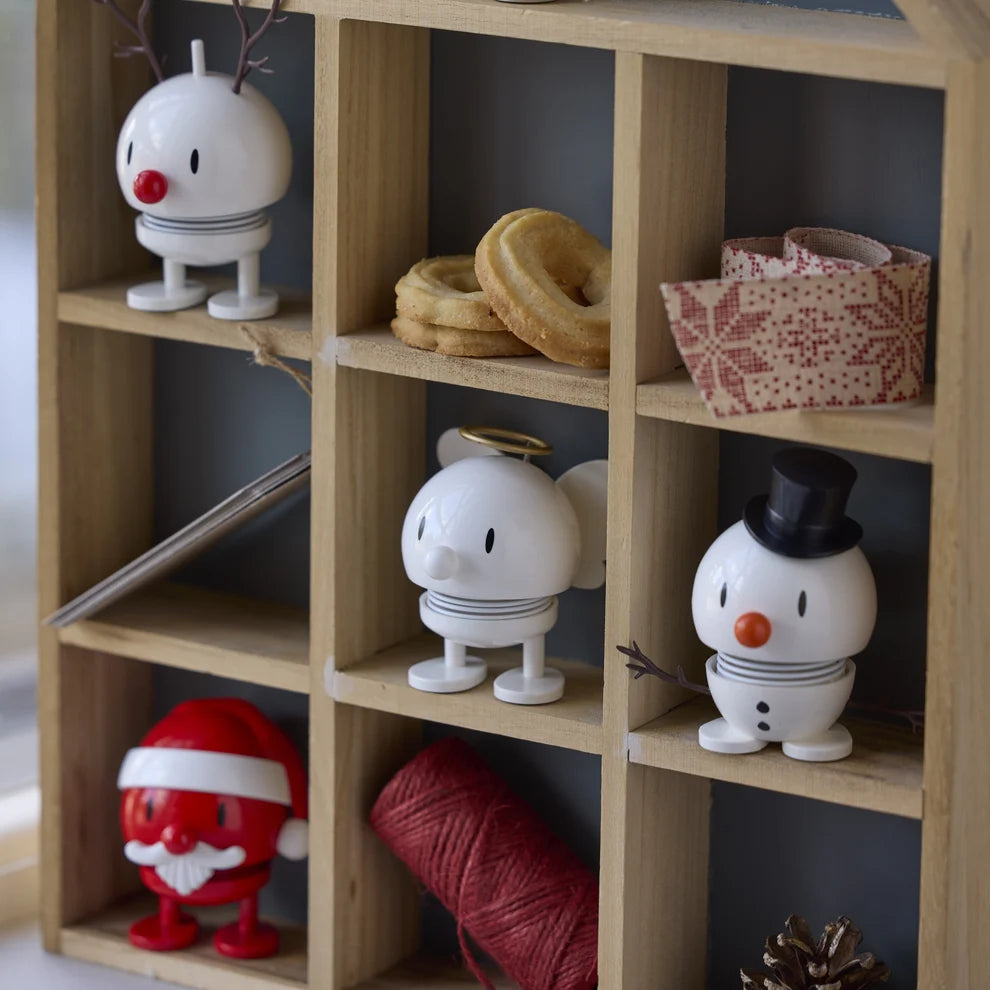 Holiday Reindeer Bumble White