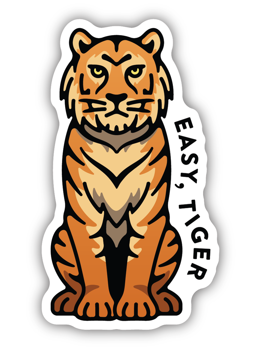 Easy Tiger Sticker