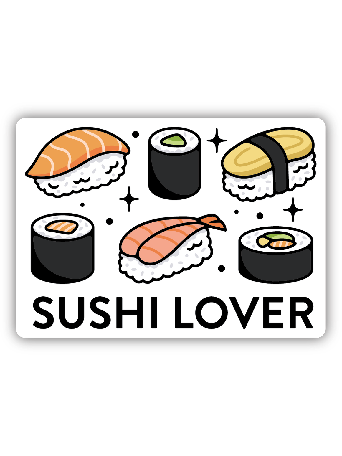 Sushi Lover Sticker