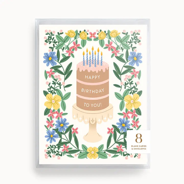Happy Birthday Cake | Greeting Card