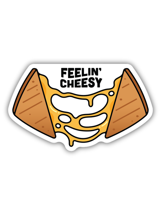 Feelin Cheesy Grilled Cheese Sticker