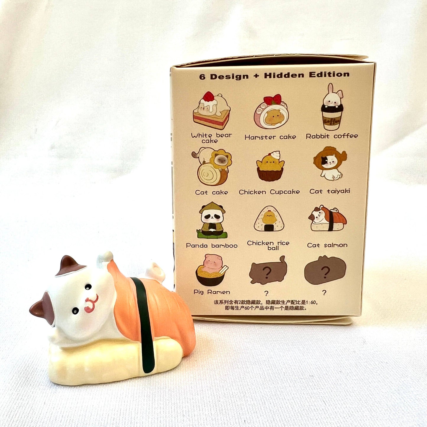 Japanese Restaurant Animals Figurine Blind Box