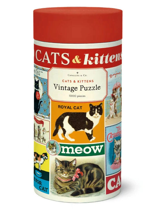 Cats & Kittens 1000 Piece Puzzle