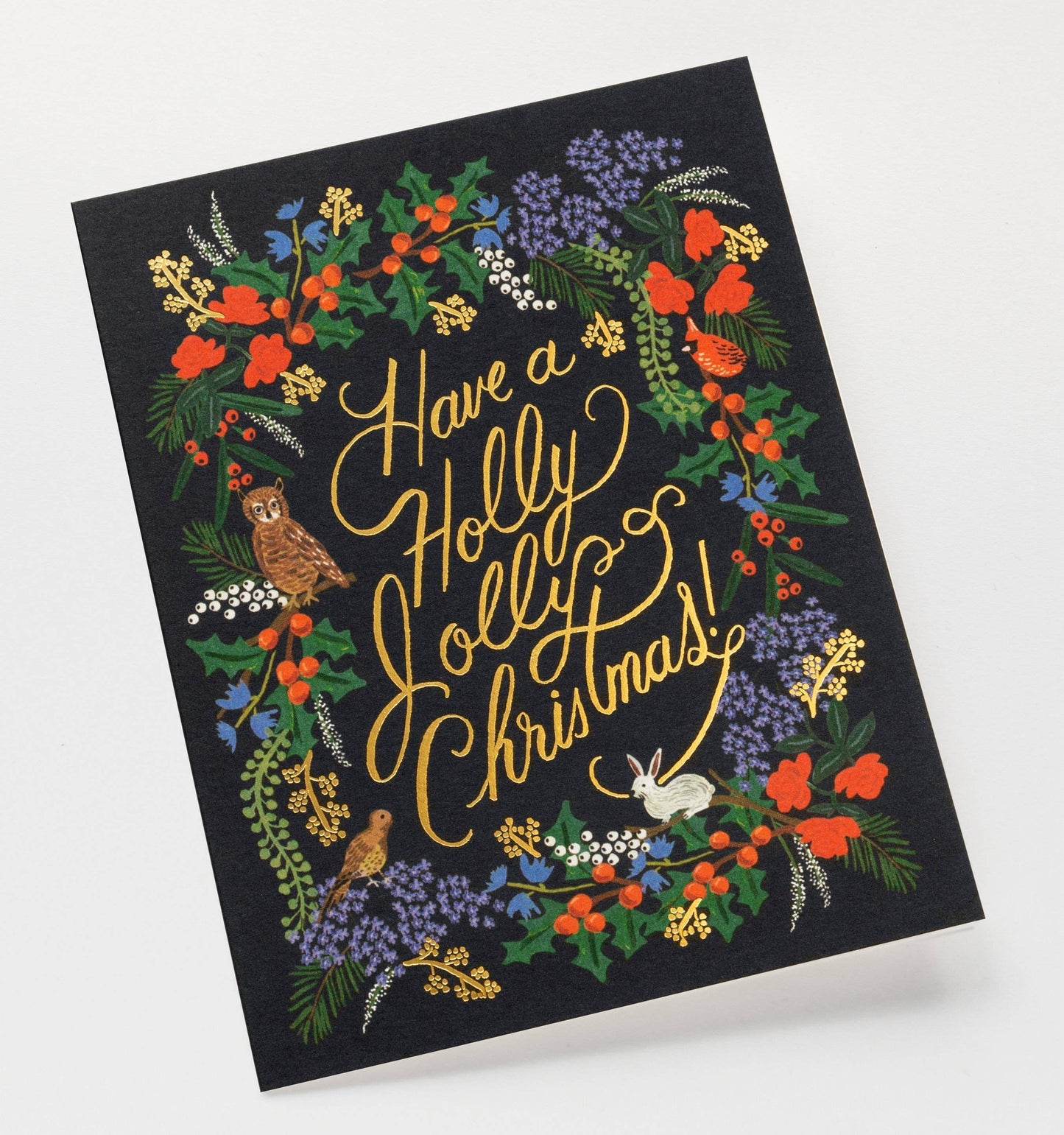 Holly Jolly Christmas card