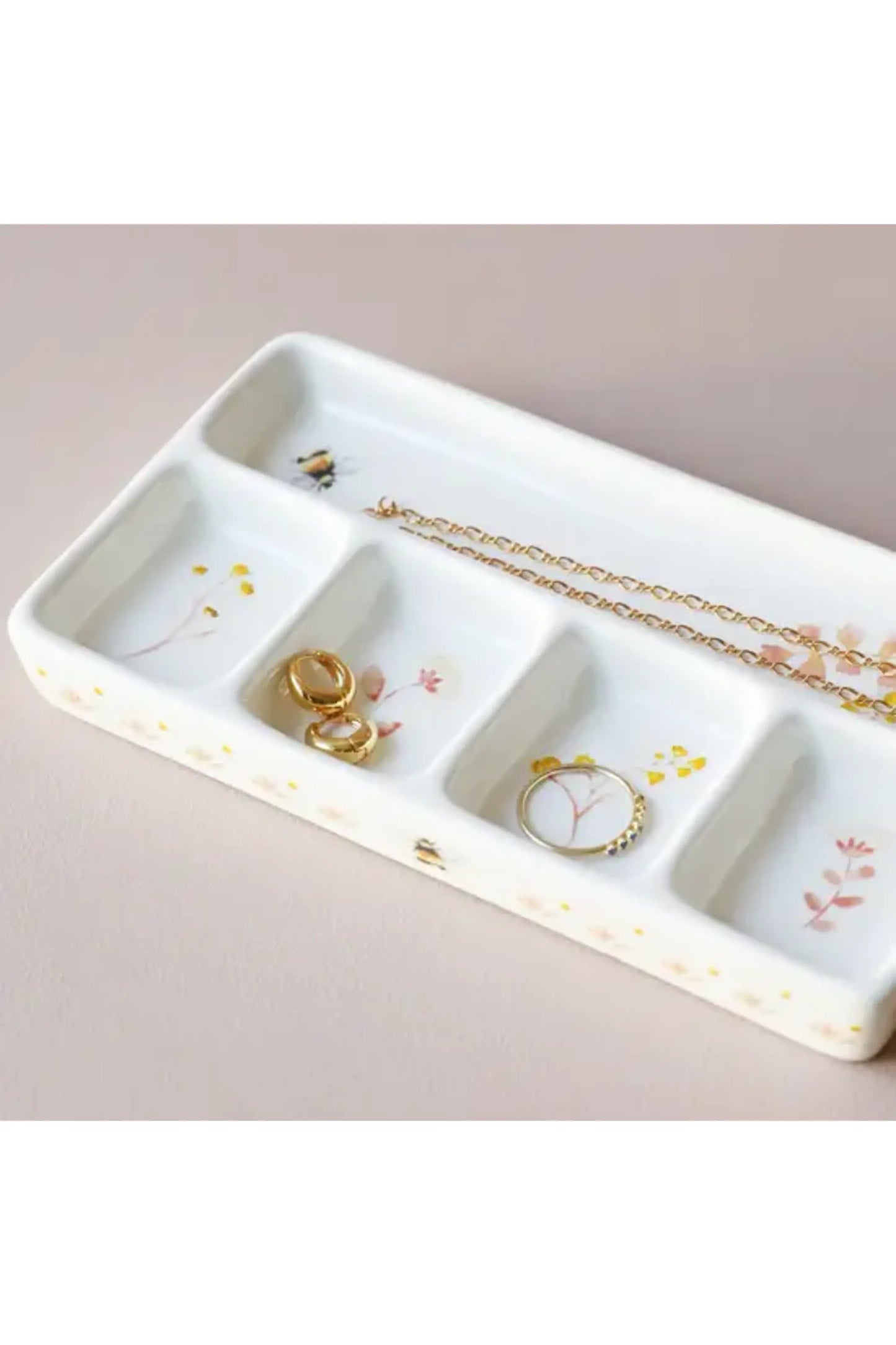 Floral Trinket Tray