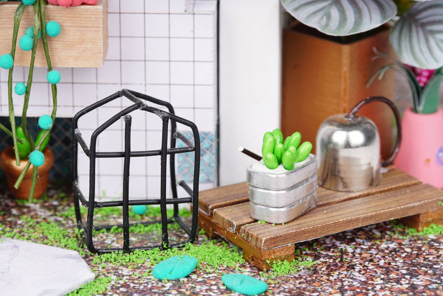 DIY Miniature Model Kit: Lily's Porch