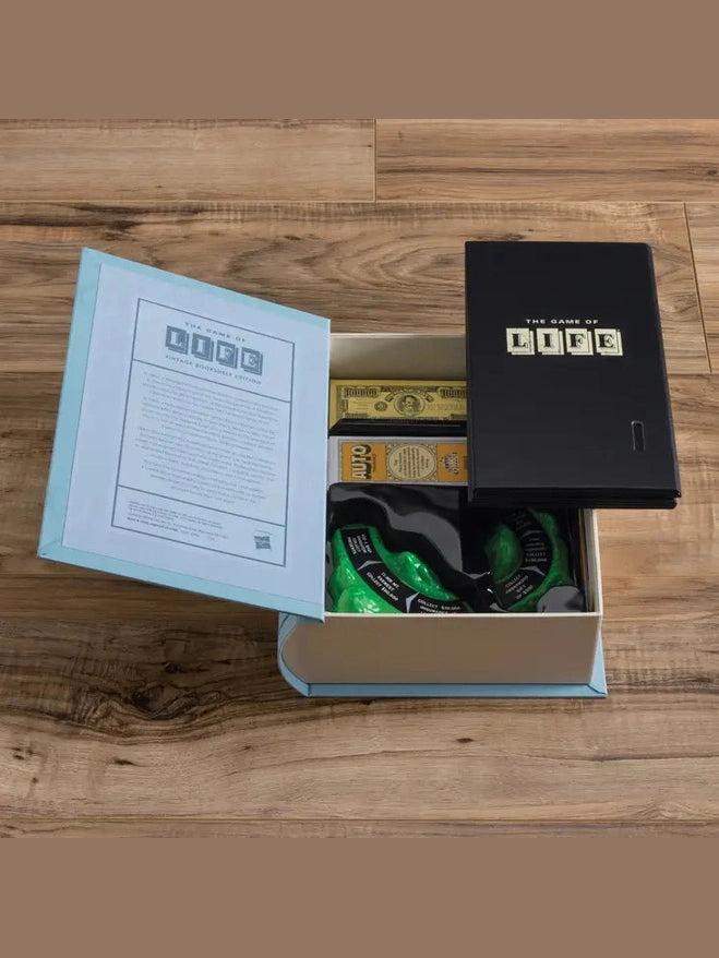 WS Game Company The Game of Life Vintage Bookshelf Edition