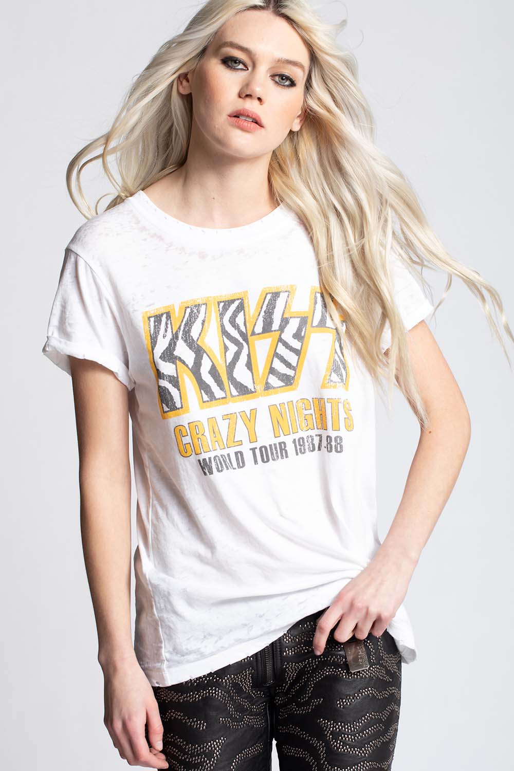 Kiss Crazy Nights World Tour Tee
