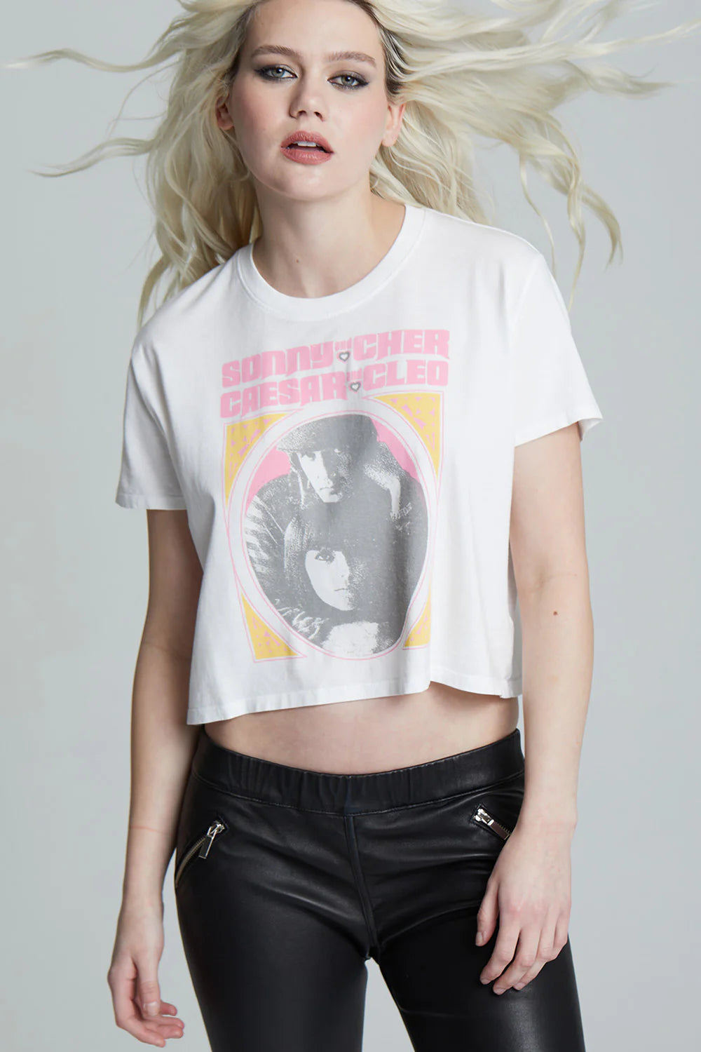 Sonny and Cher Don't Go Crop Tee