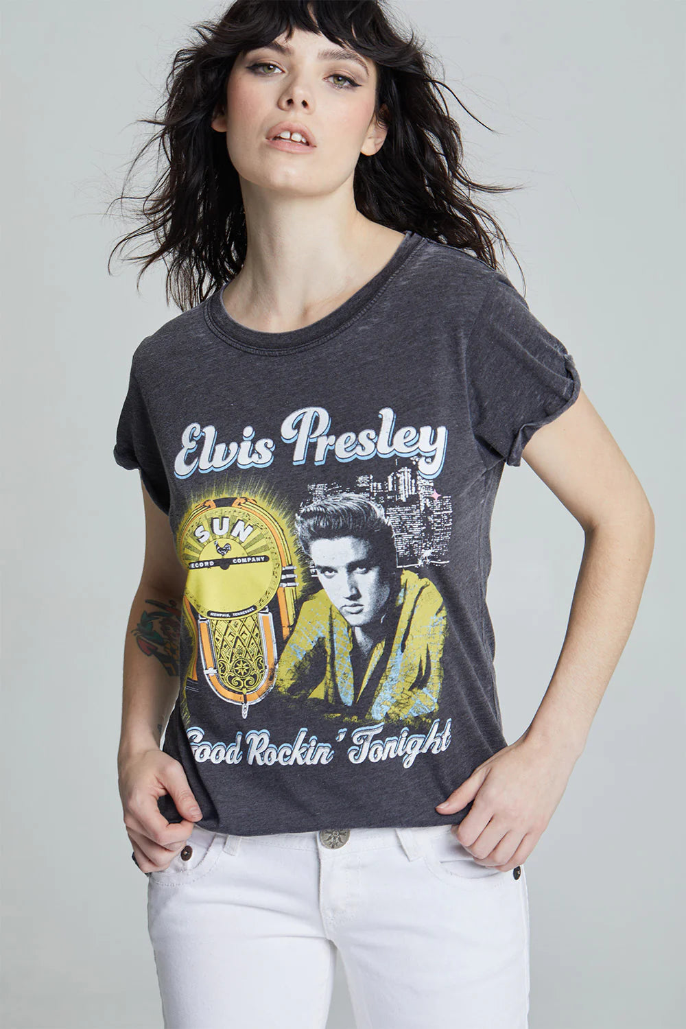 Sun Records X Elvis Presley Rockin' Tee