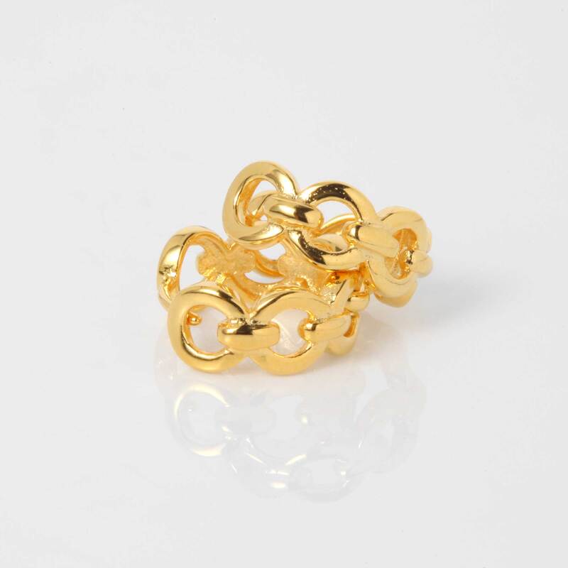 Infinity Huggie Hoop