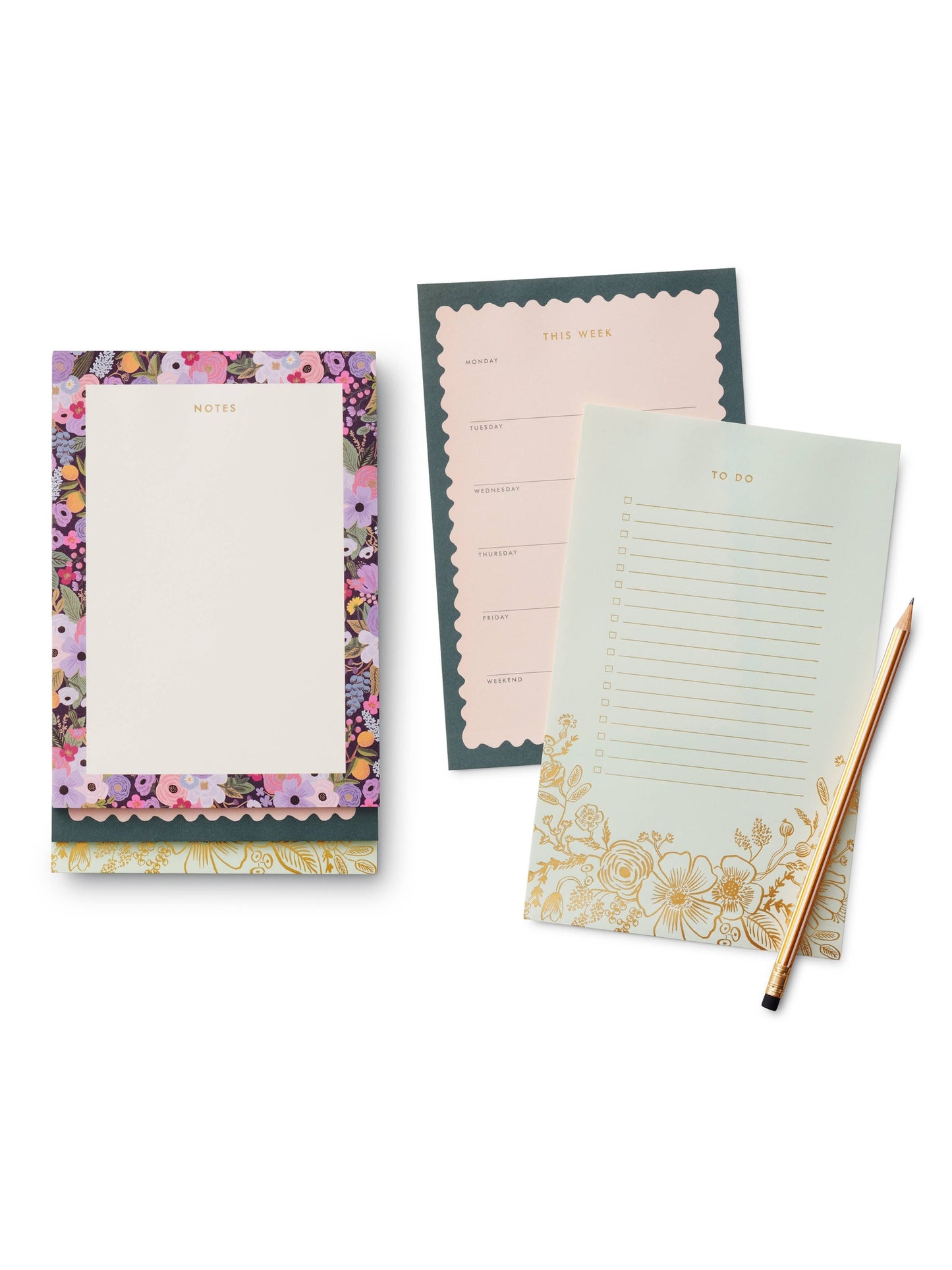Garden Party Tiered Notepad