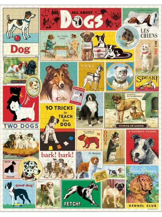 Dogs 1000 Piece Puzzle