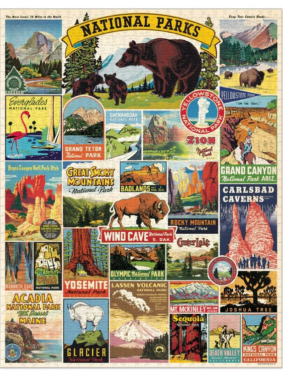 National Parks 1000 Piece Puzzle