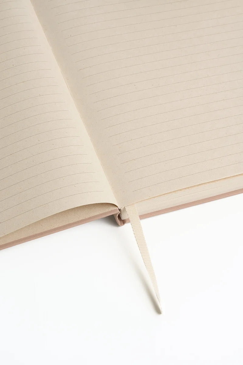 Artik Hard Cover Journal | Ruled | Almond