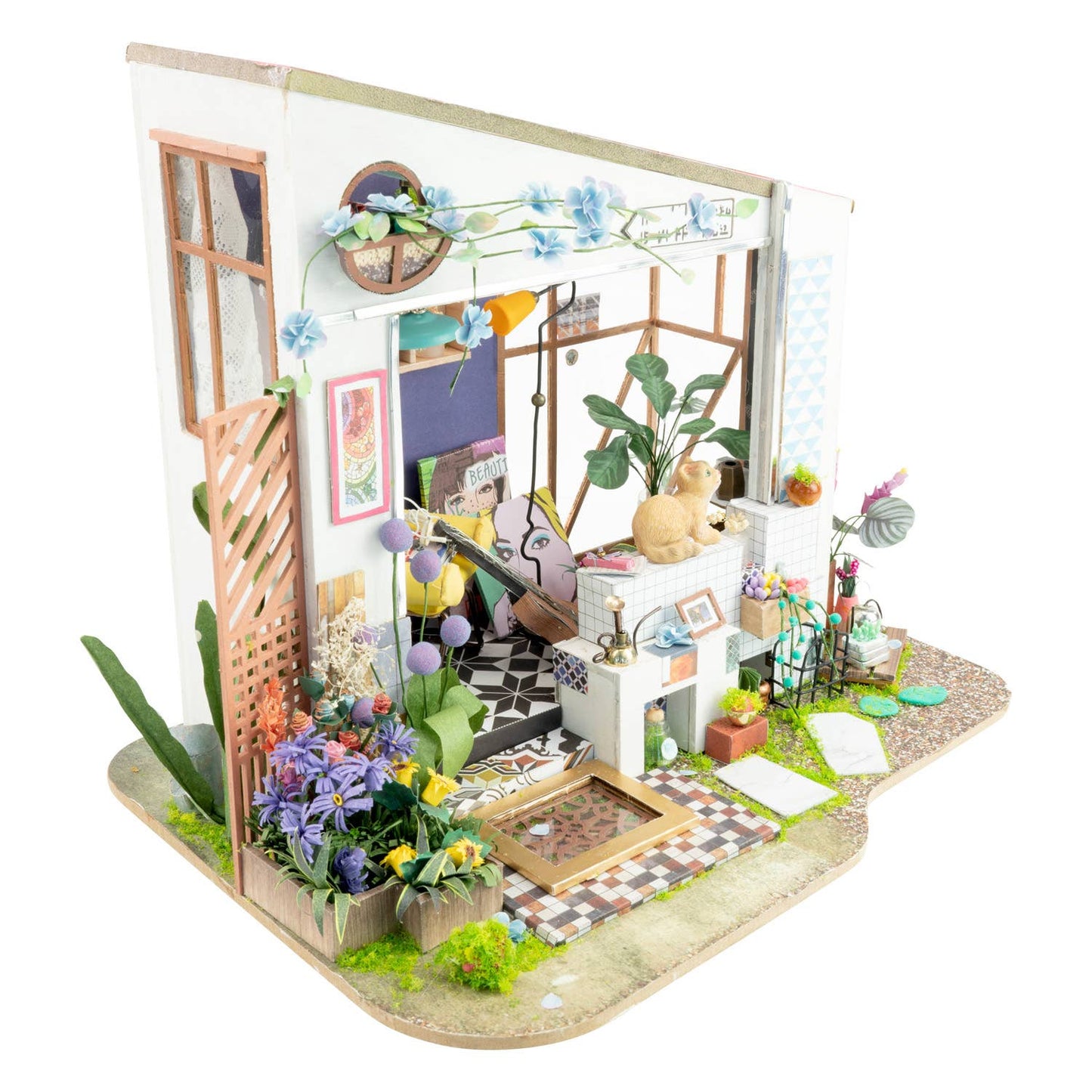 DIY Miniature Model Kit: Lily's Porch