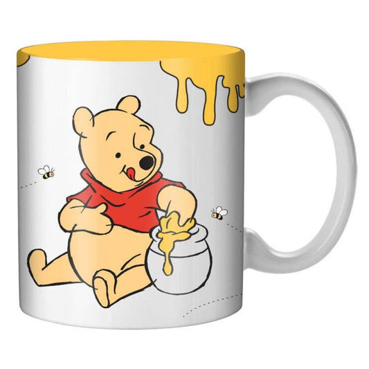 Winnie the Pooh Wax Resist Ceramic Mug