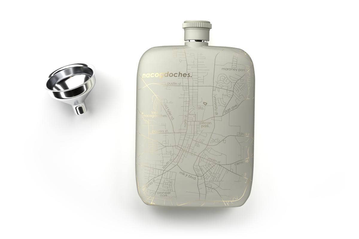 Custom Etched Flask | Calgary Alberta