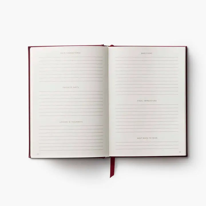 Ladies Night Book Club | Embroidered Journal
