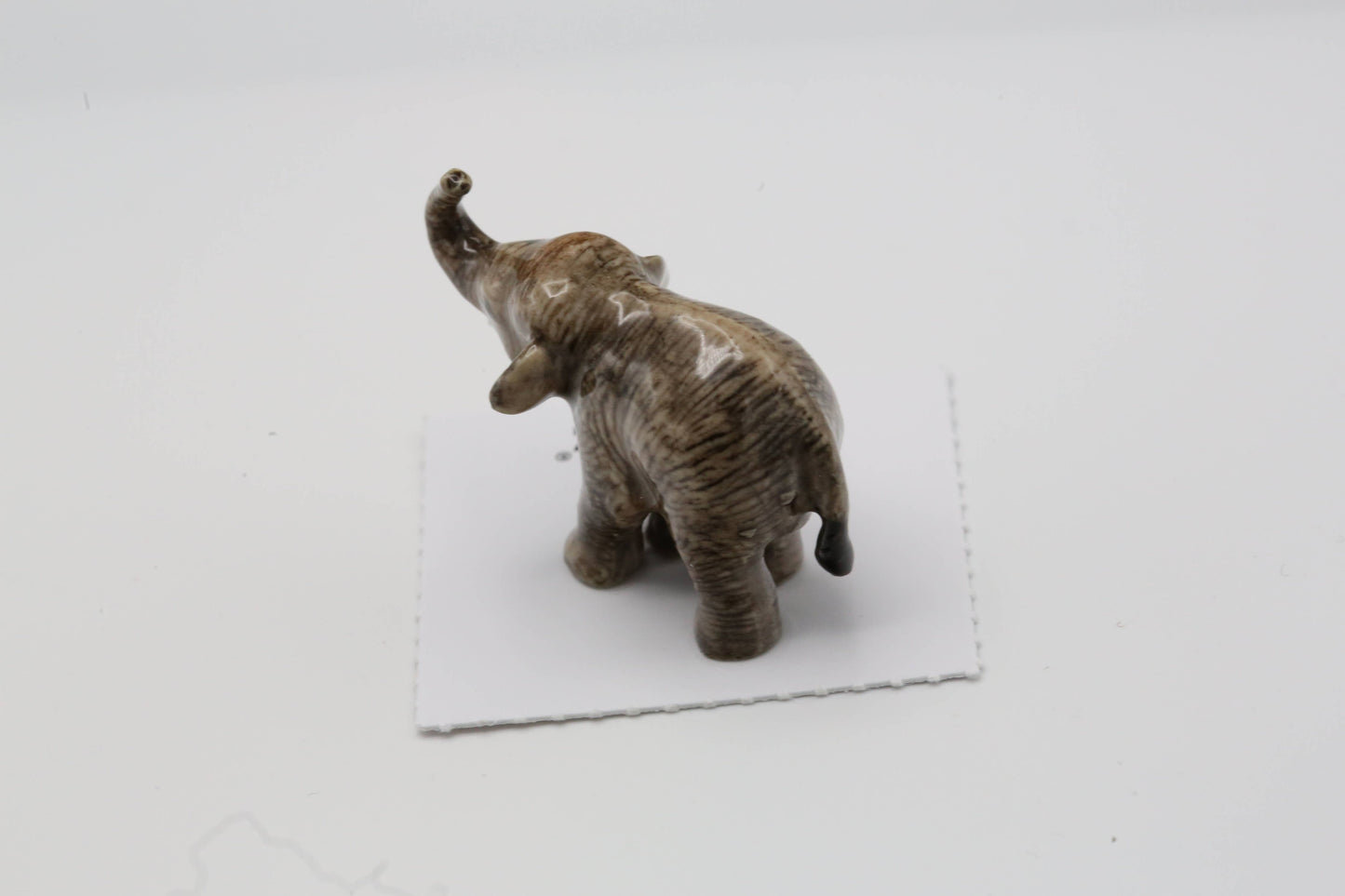 Promise Asian Elephant Calf Porcelain Miniature
