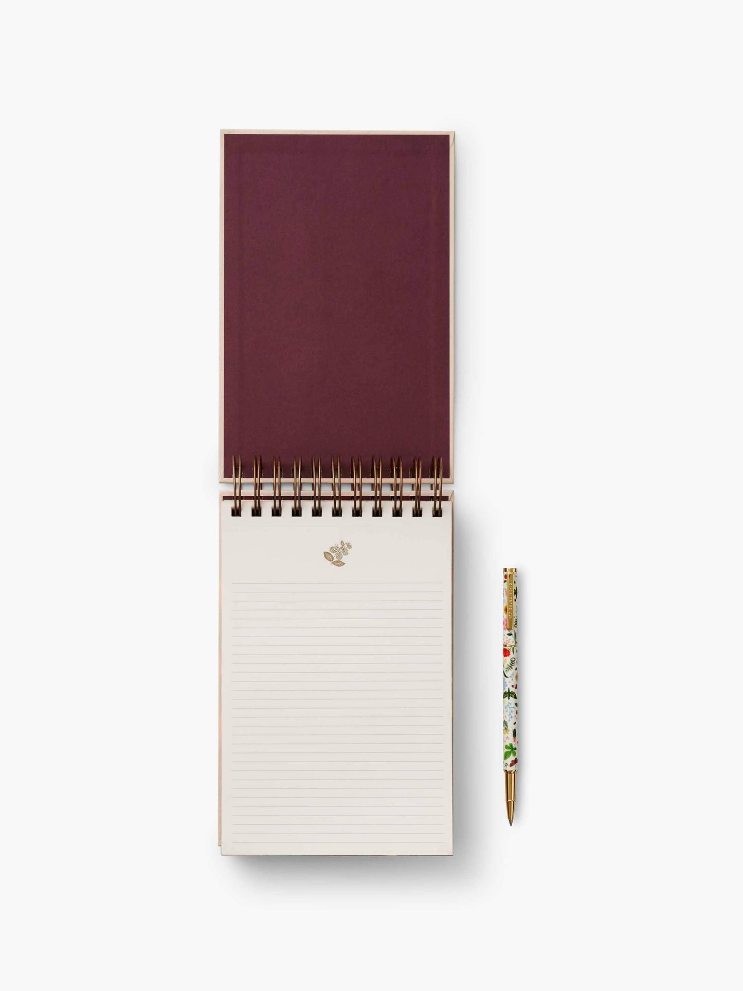 English Rose Desktop Spiral Notepad