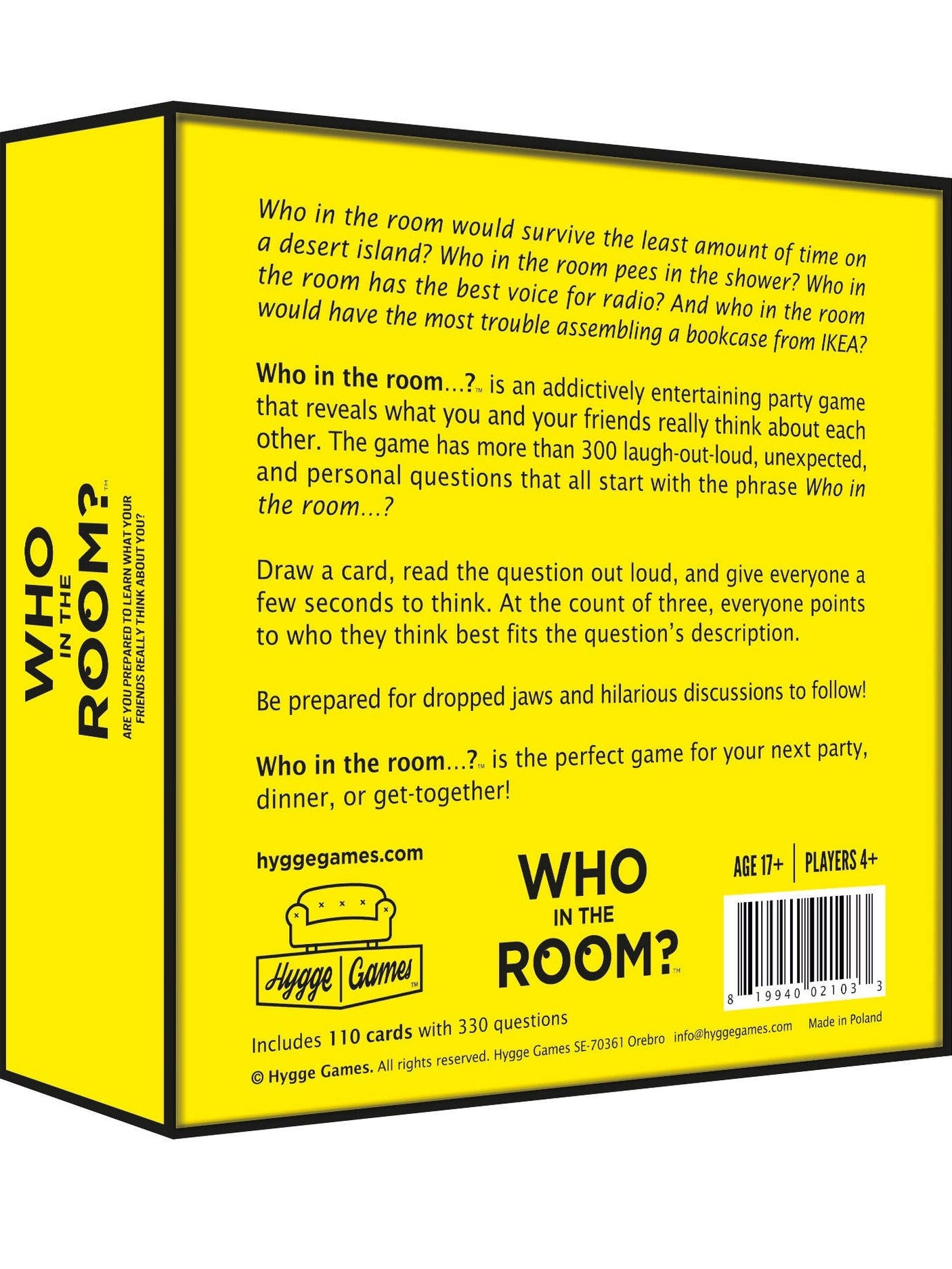 Hygee Games - Who in the Room?