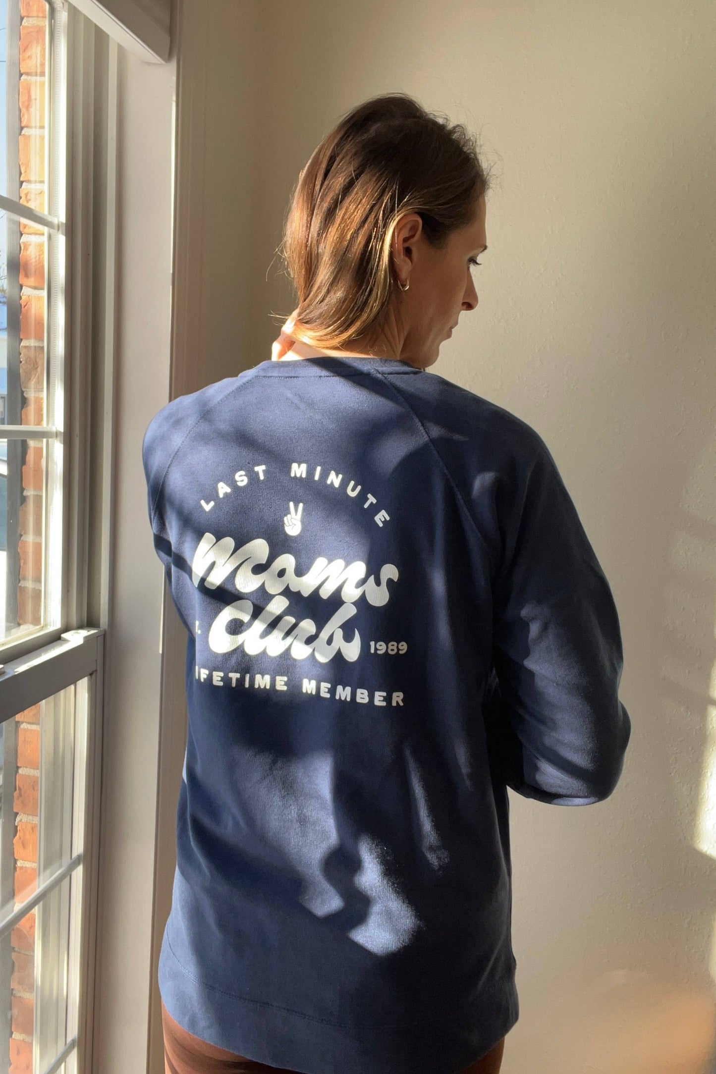 Last Minute Moms Club Pullover Sweatshirt