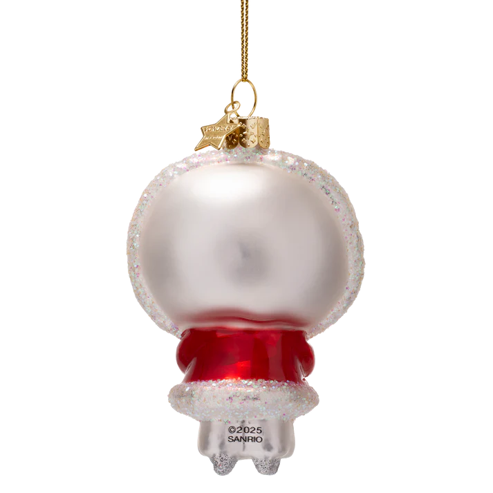 Ornament Glass Hello Kitty Skating