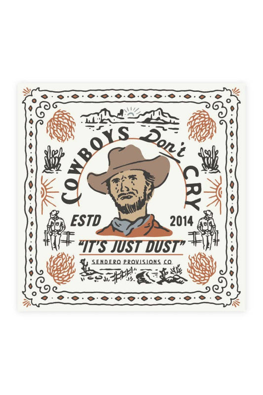 Cowboys Don't Cry Bandana