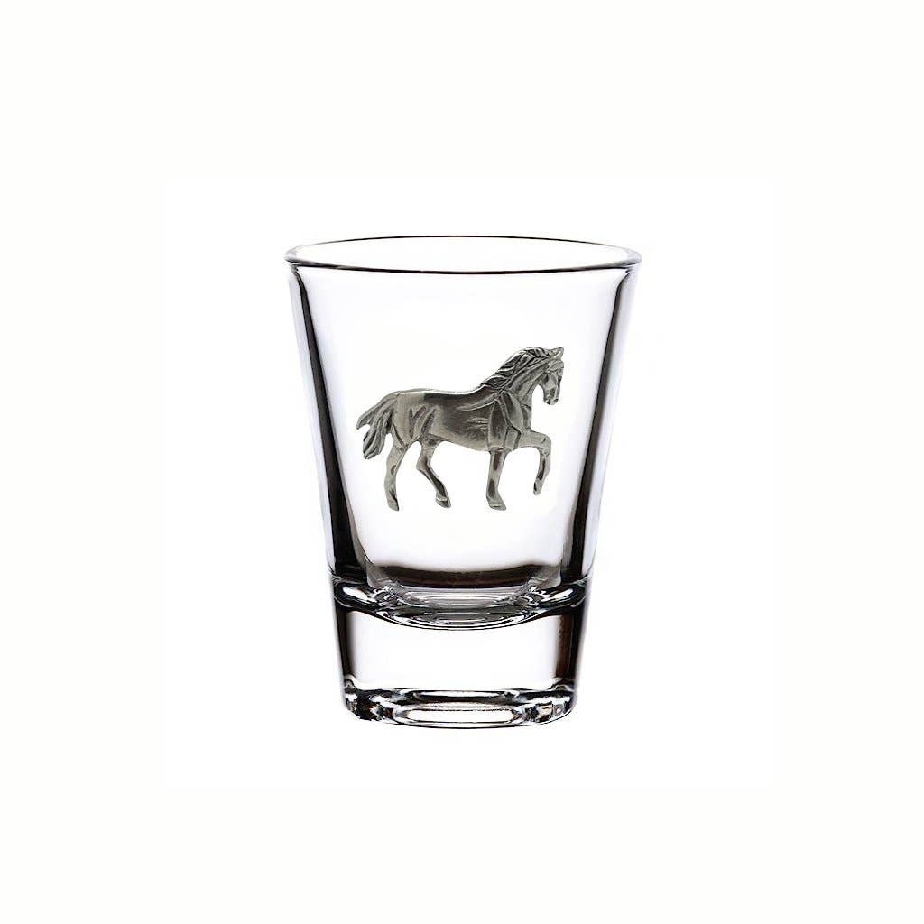 Menagerie Horse 2 Ounce Classic Shot Glass