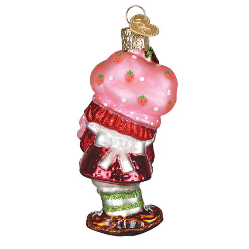 Strawberry Shortcake & Custard Ornament