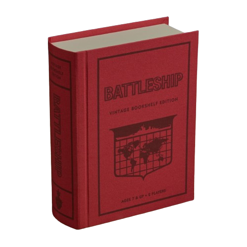 WS Game Company Battleship Vintage Bookshelf Edition