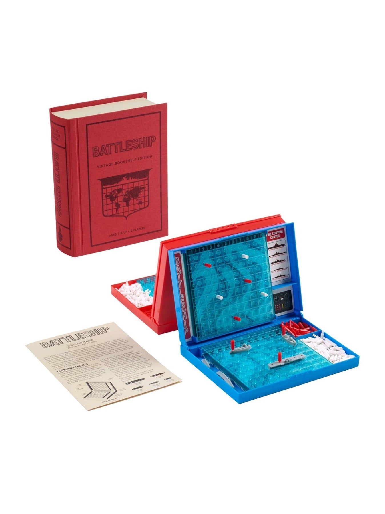 WS Game Company Battleship Vintage Bookshelf Edition