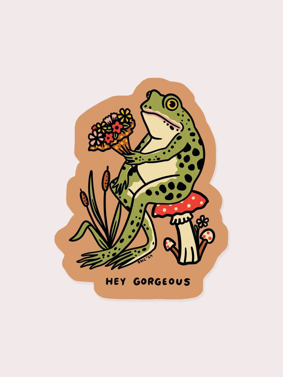 Hey Gorgeous Vinyl Sticker