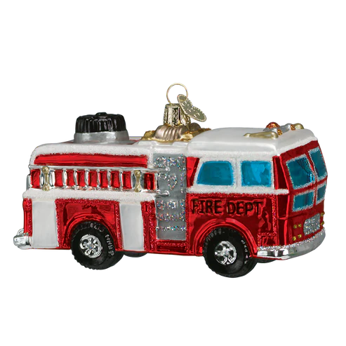 Fire Truck Ornament