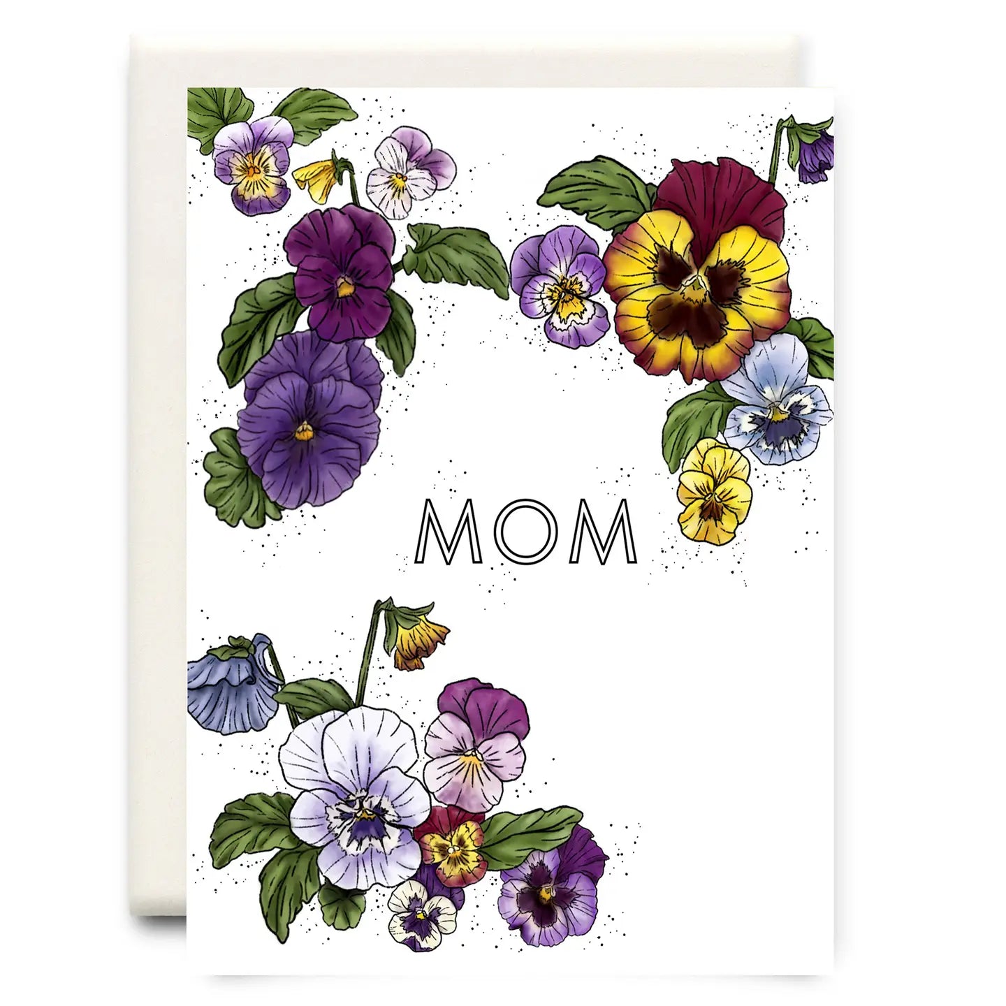 Pansy Mom | Mother's Day Greeting Card